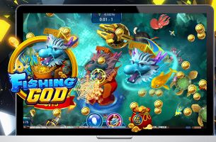 fishing god game banner